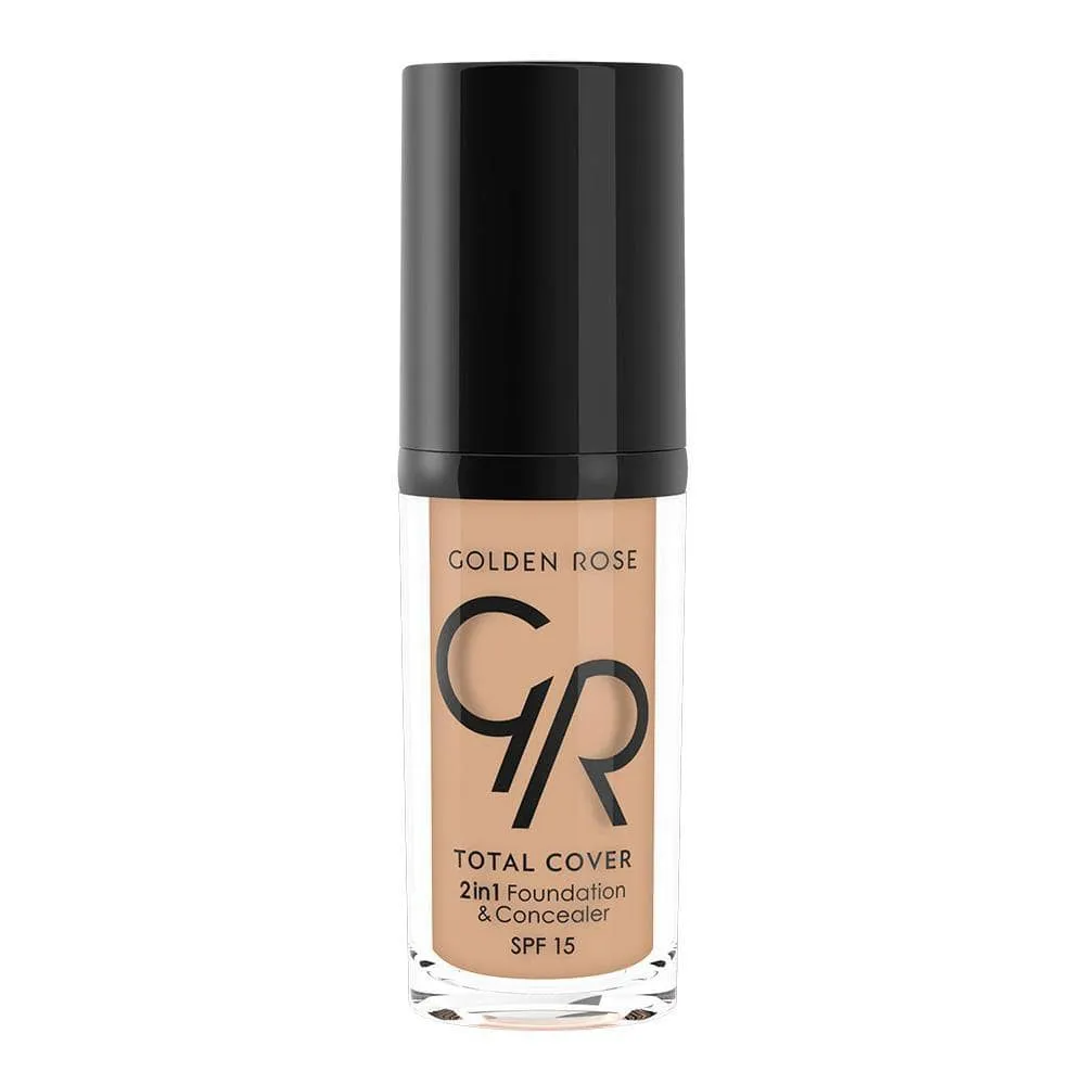 Golden Rose TOTAL COVER 2in1 Foundation & Concealer