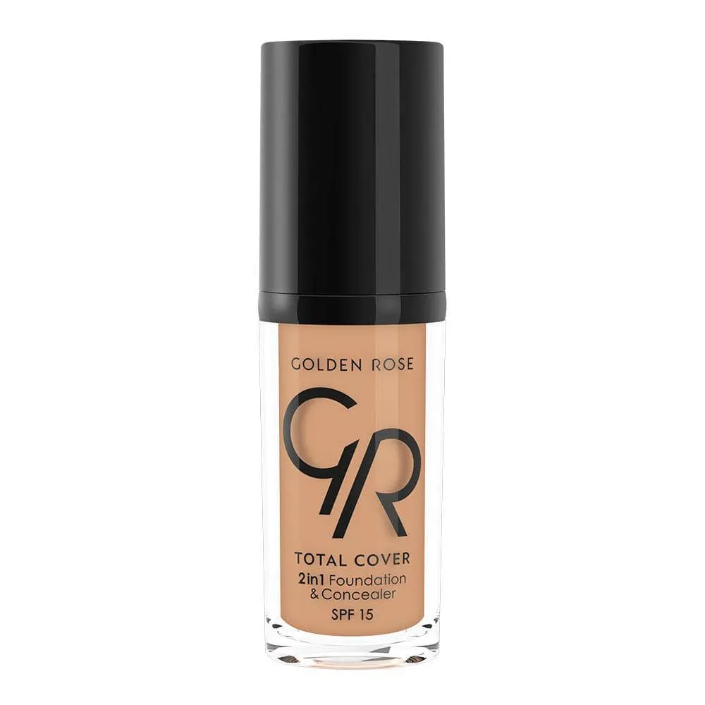 Golden Rose TOTAL COVER 2in1 Foundation & Concealer