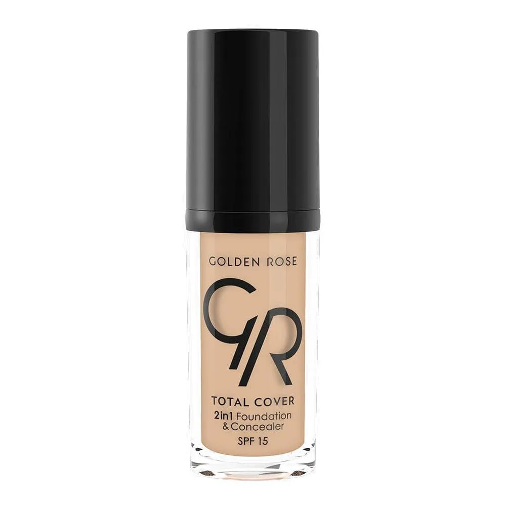 Golden Rose TOTAL COVER 2in1 Foundation & Concealer