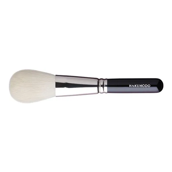 J206BkSLN Powder Brush Round & Flat [HB0654]