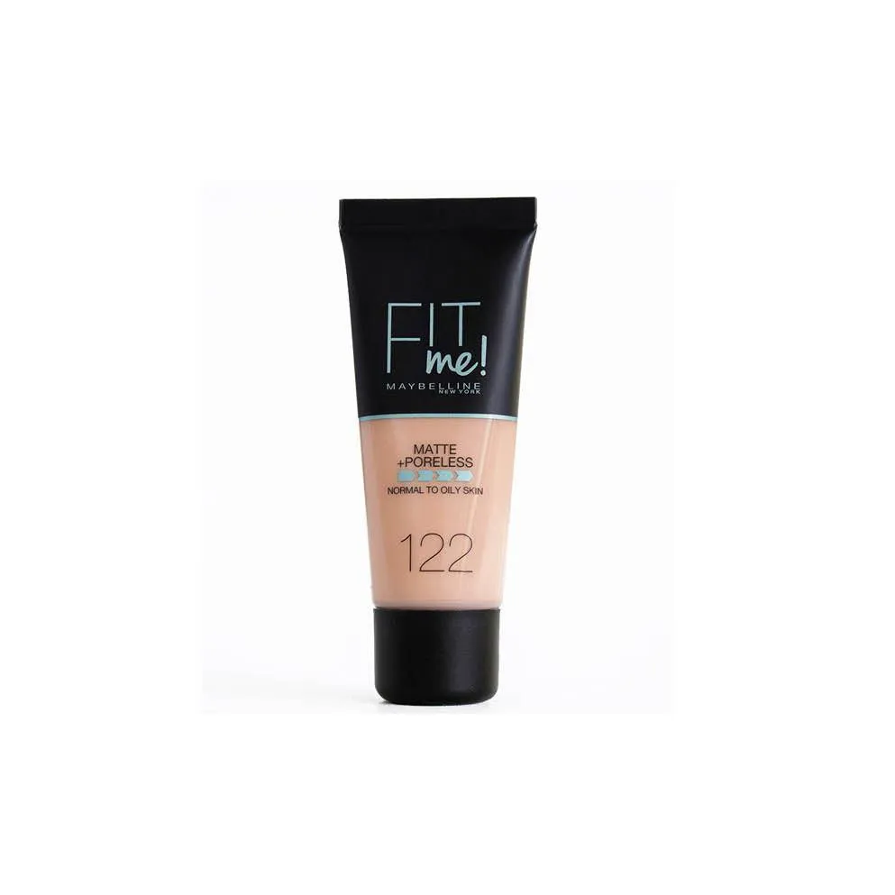 Maybelline Fit Me Matte   Poreless Liquid Foundation Ideal For Normal To Oily Skin