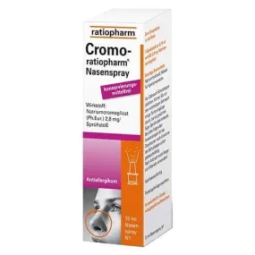 Nasal spray, CROMO-RATIOPHARM nasal spray preservative-free, allergic rhinitis