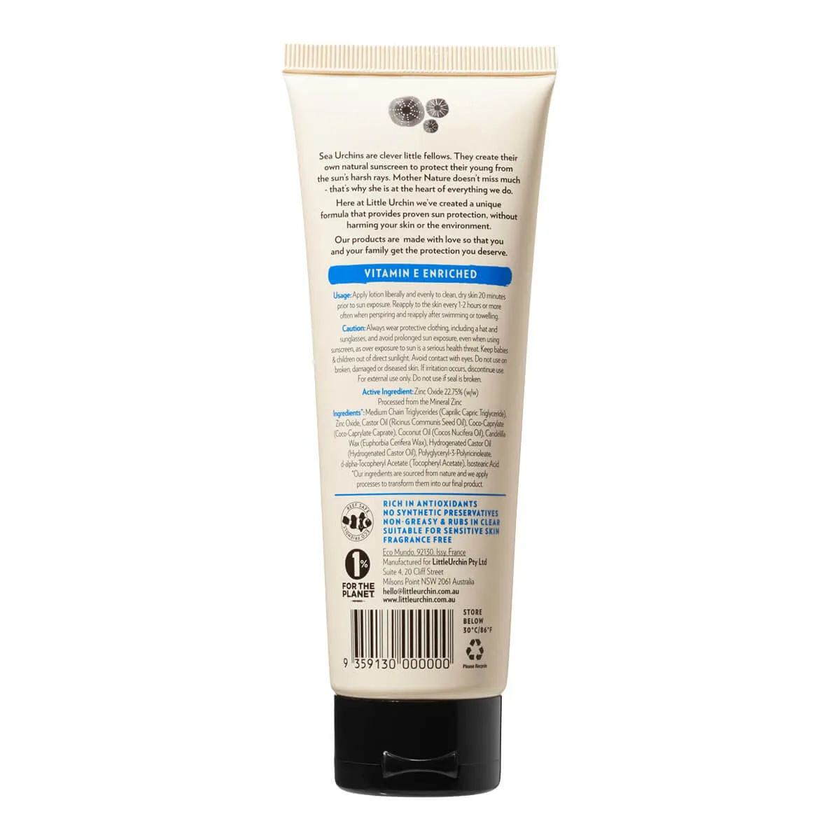 Natural Clear Zinc Sunscreen SPF 50 