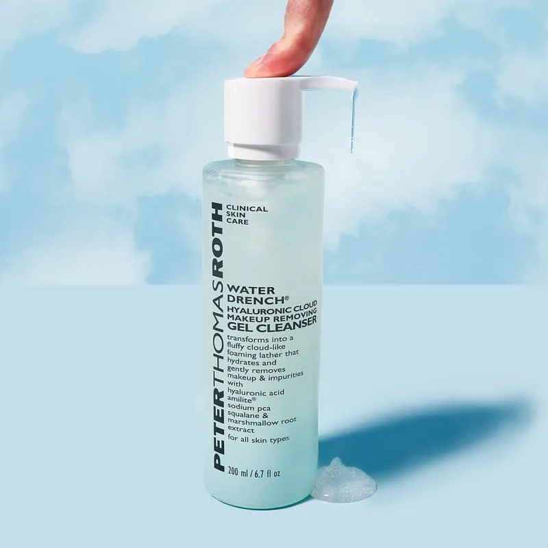 Peter Thomas Roth Water Drench Hyaluronic Cloud Makeup Removing Gel Cleanser