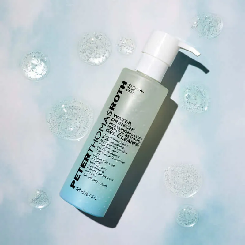 Peter Thomas Roth Water Drench Hyaluronic Cloud Makeup Removing Gel Cleanser