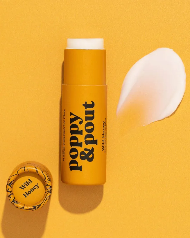 Poppy & Pout Wild Honey Lip Balm