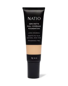 Semi-Matte Full Coverage Foundation Nutmeg