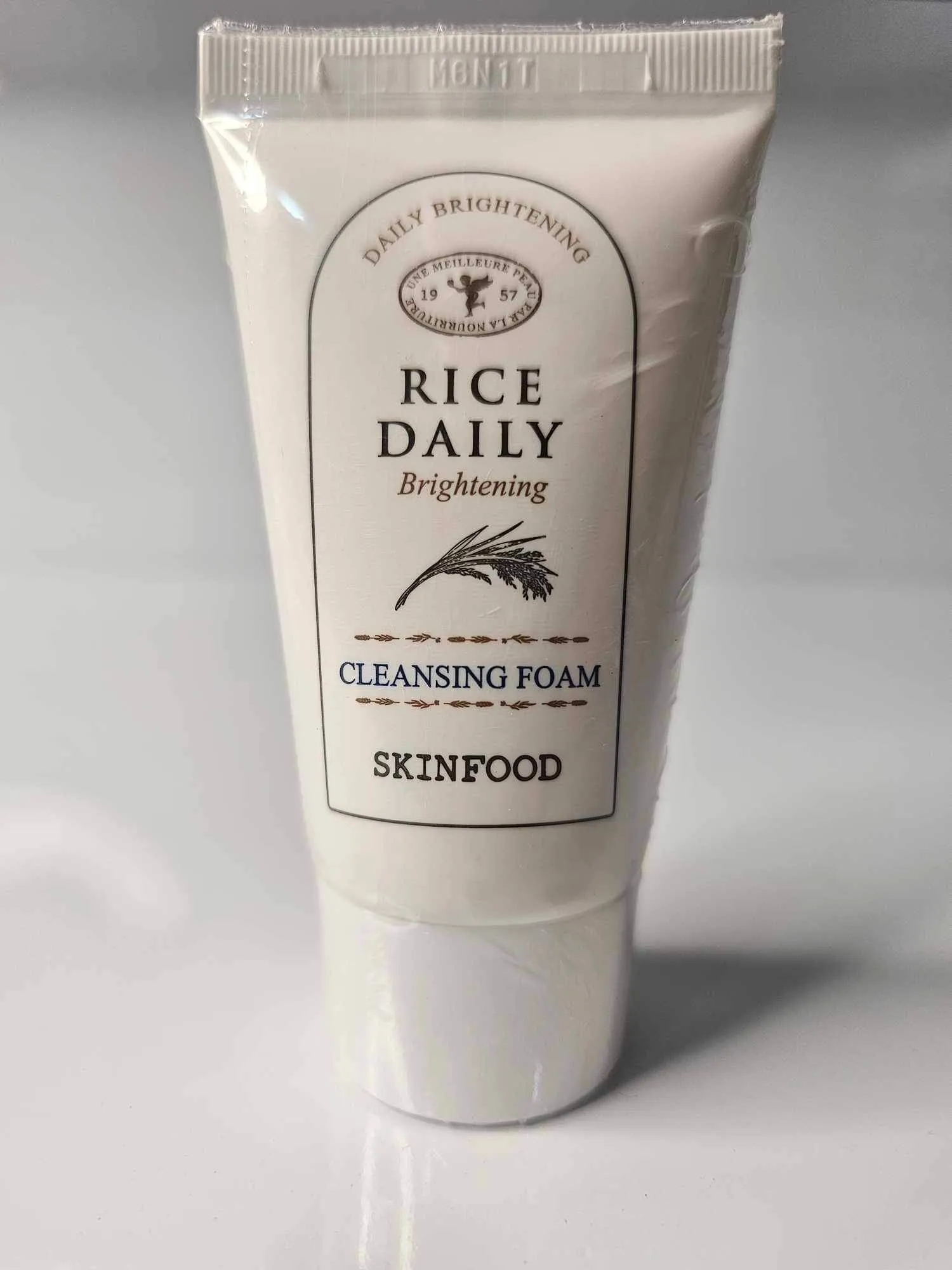 SKINFOOD Rice Daily Brightening Cleansing Foam غسول البشرة الفوم بالرز