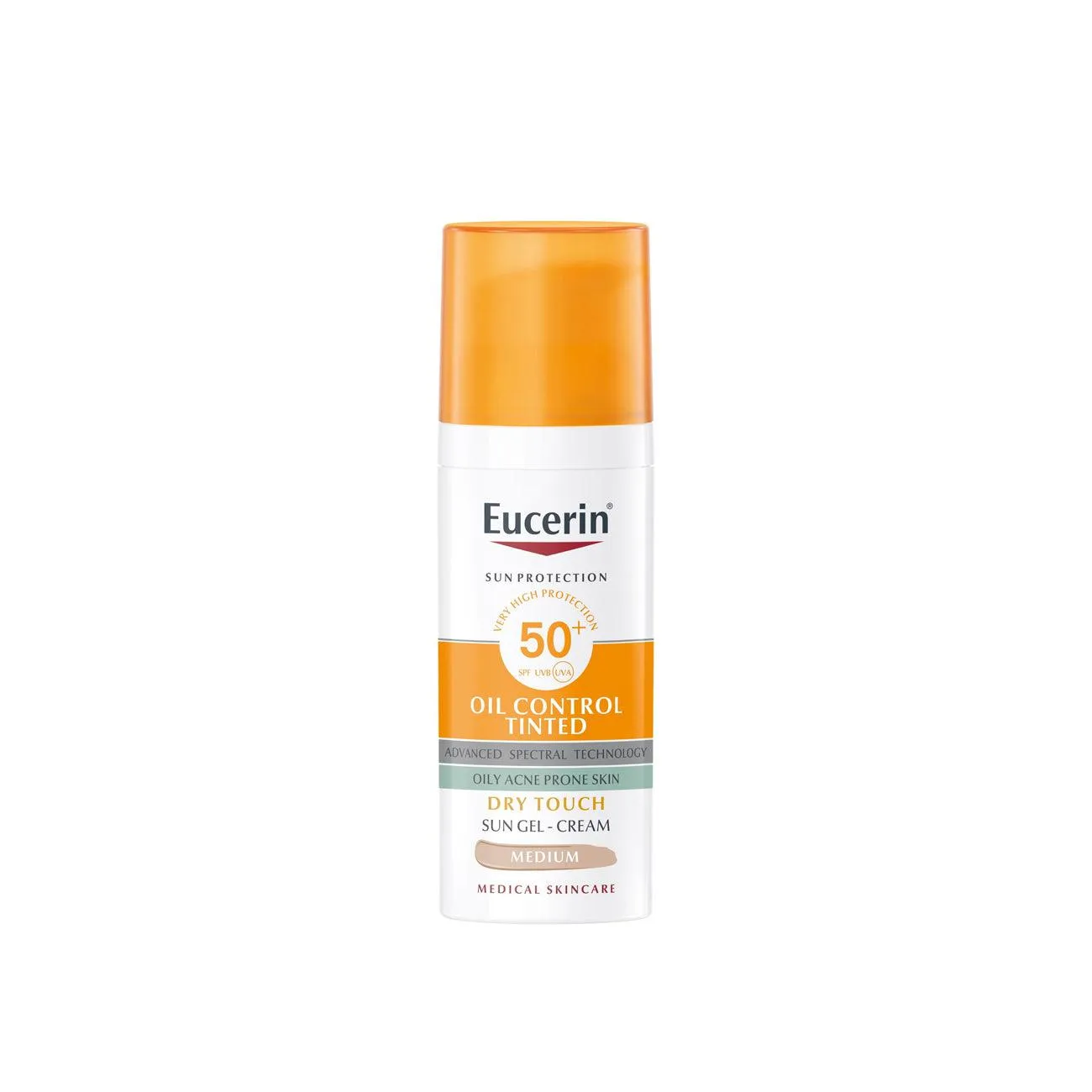 Sun Face Oil Control Tinted SPF 50  Medium