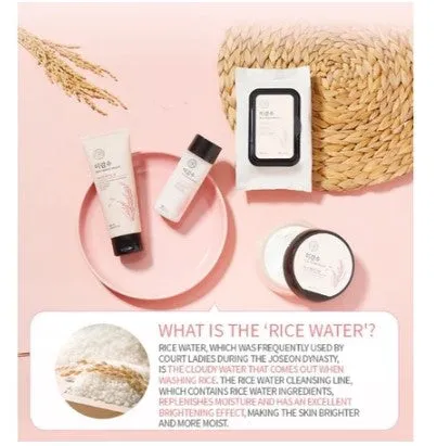 THE FACE SHOP Rice Water Bright Facial Foaming Cleanser | Pembersih Wajah Mencerahkan - LVS Shop